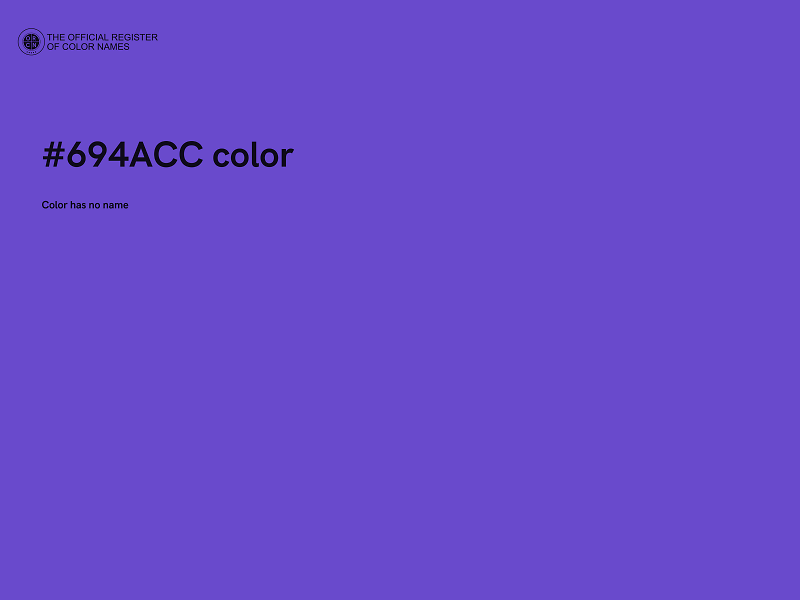 #694ACC color image