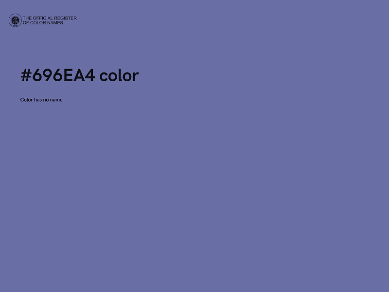 #696EA4 color image