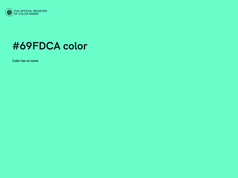 #69FDCA color image