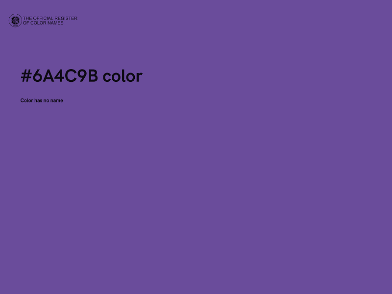 #6A4C9B color image