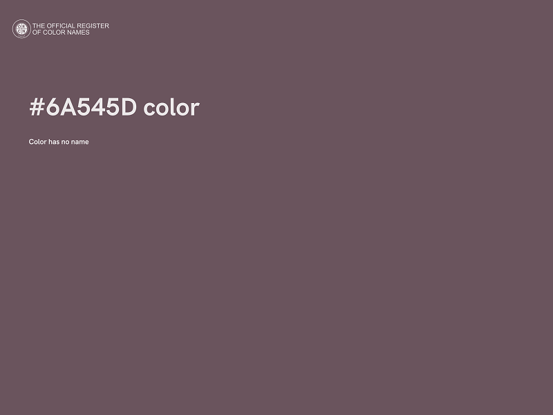 #6A545D color image