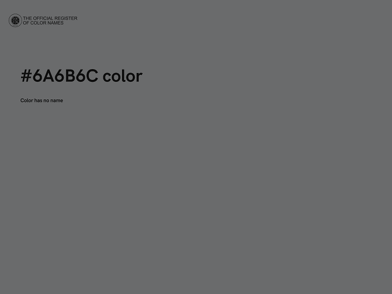 #6A6B6C color image