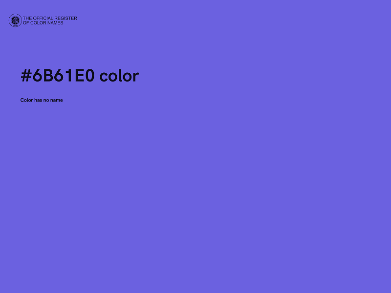 #6B61E0 color image