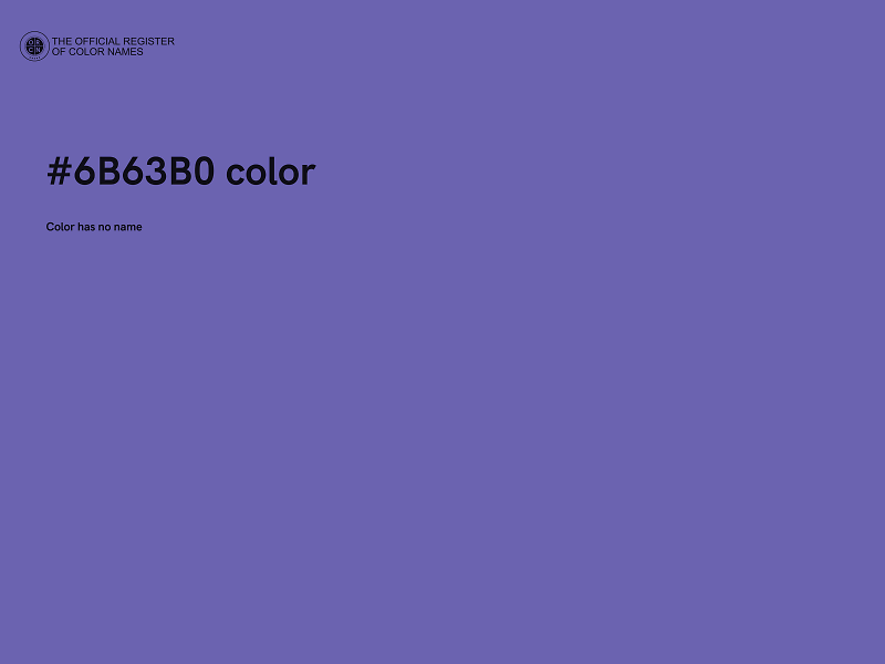 #6B63B0 color image