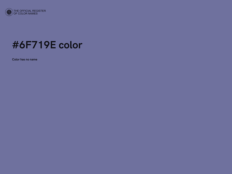 #6F719E color image