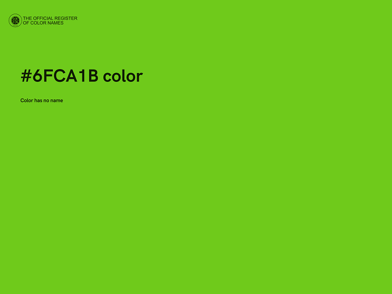 #6FCA1B color image