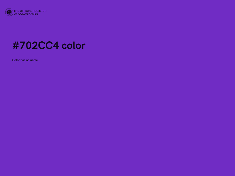 #702CC4 color image