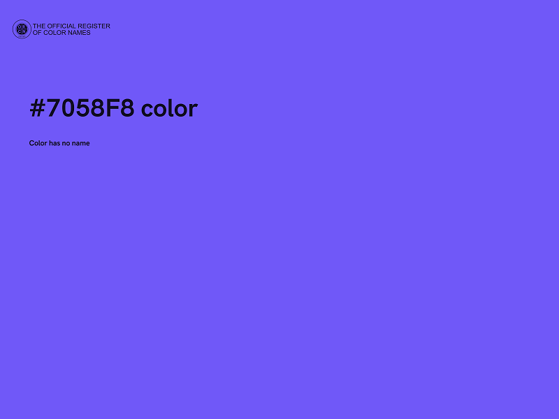 #7058F8 color image