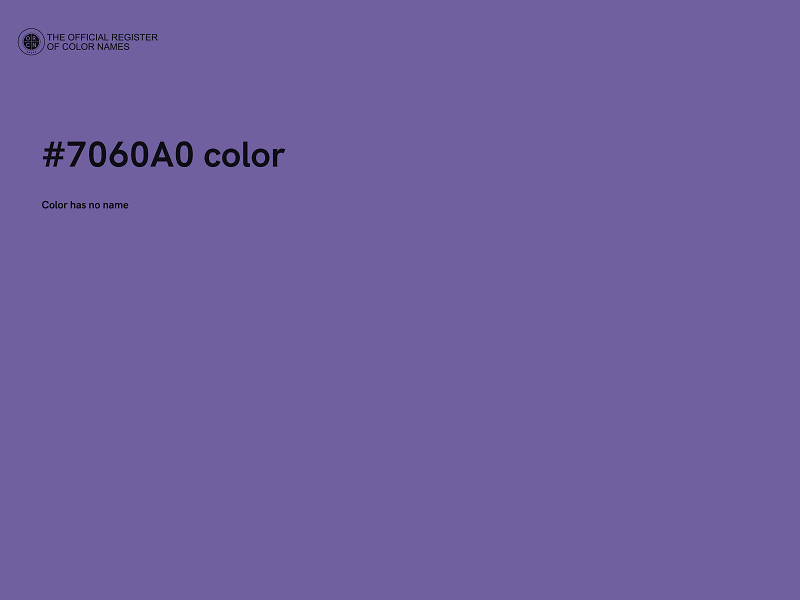 #7060A0 color image