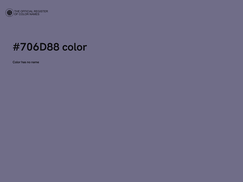 #706D88 color image