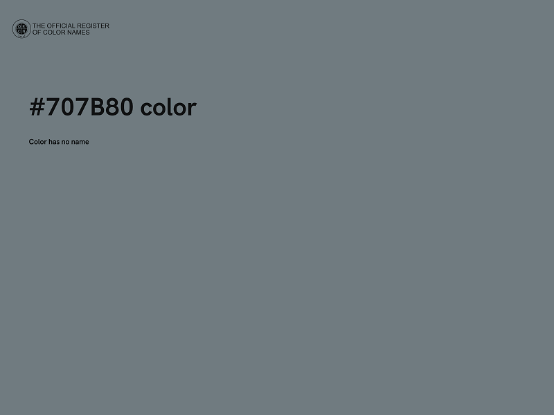 #707B80 color image