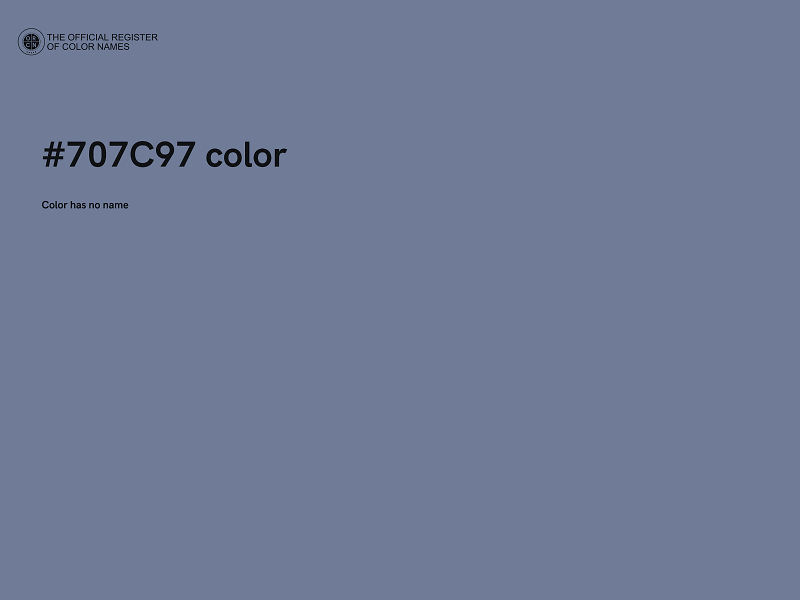 #707C97 color image