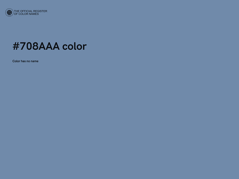 #708AAA color image