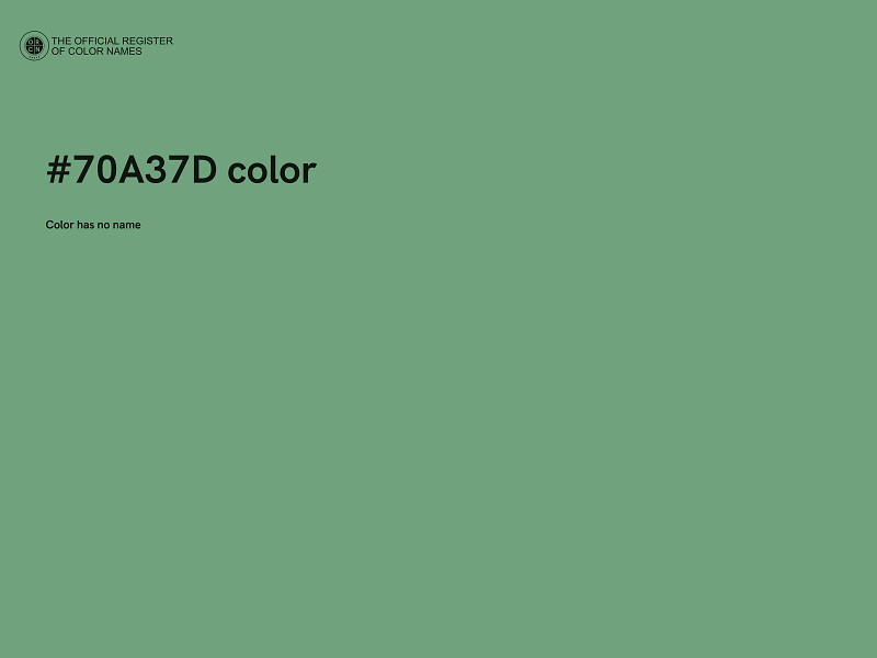 #70A37D color image