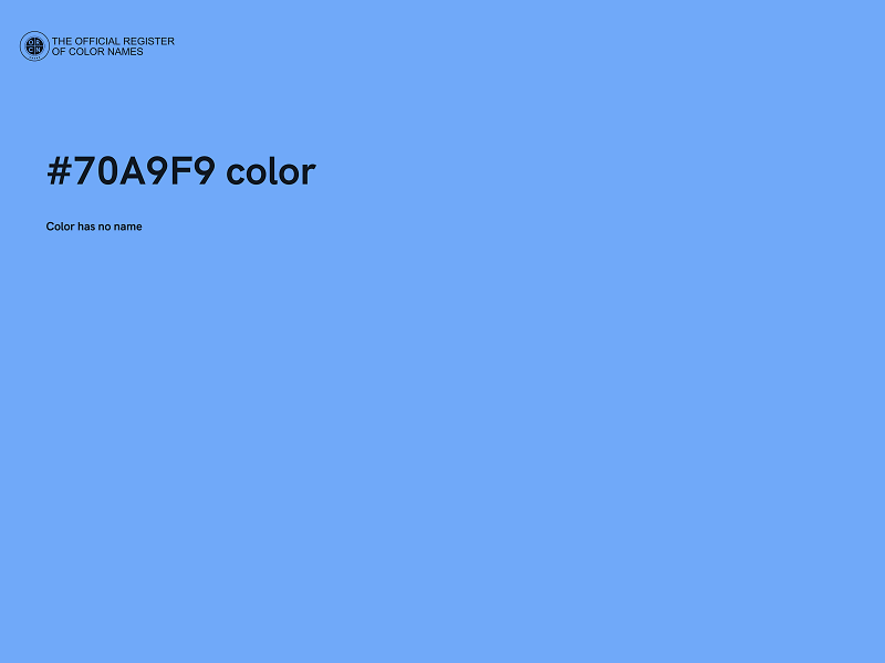 #70A9F9 color image