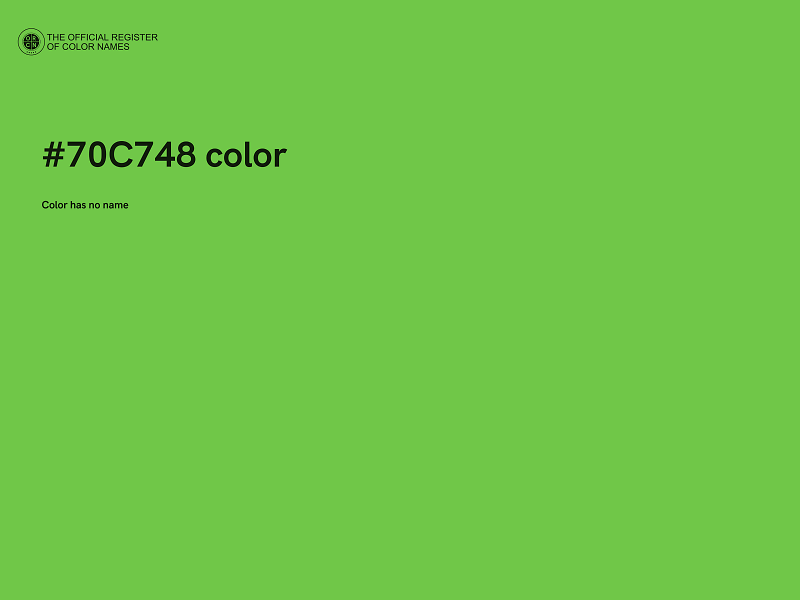 #70C748 color image