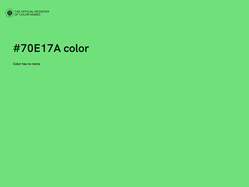 #70E17A color image