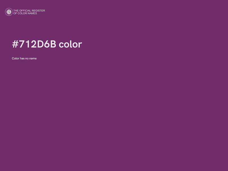 #712D6B color image