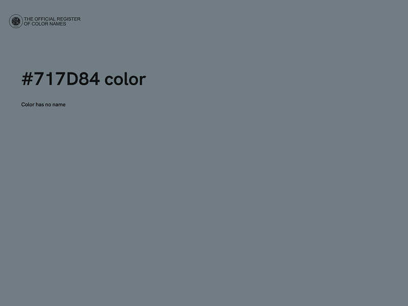 #717D84 color image