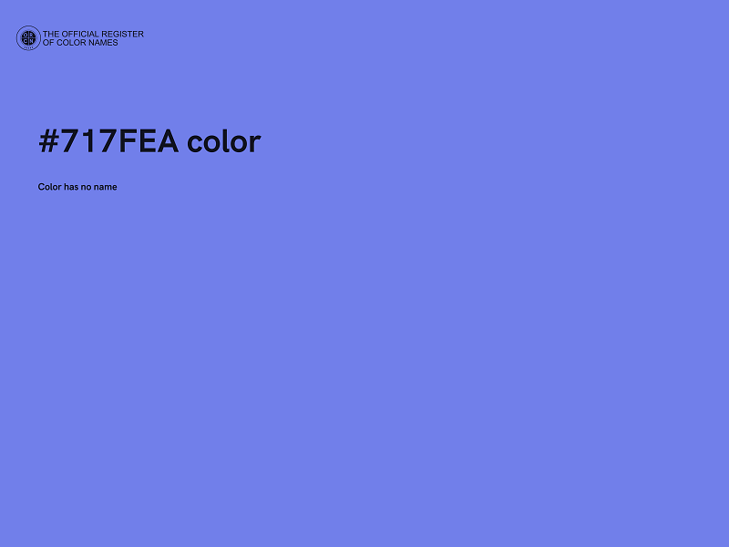 #717FEA color image