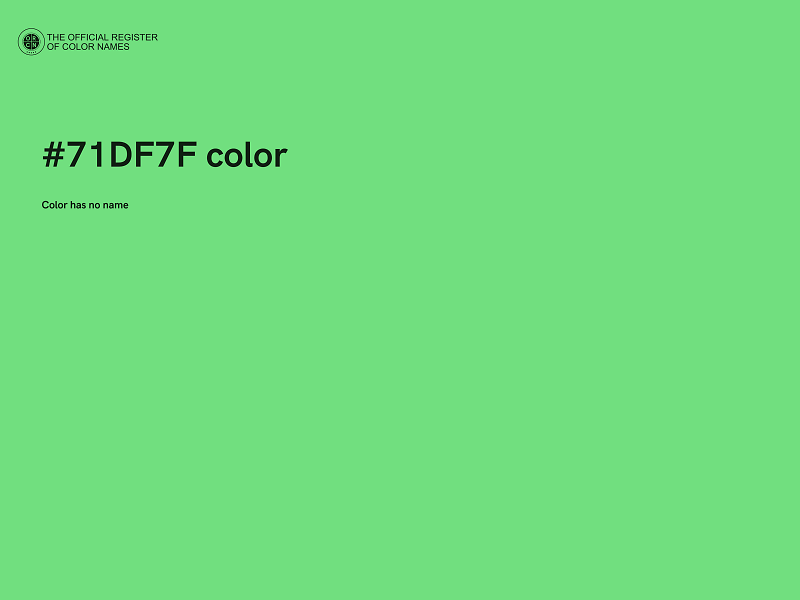 #71DF7F color image