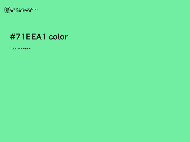 #71EEA1 color image