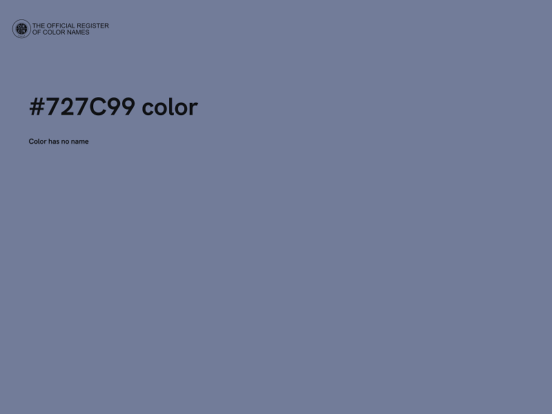 #727C99 color image