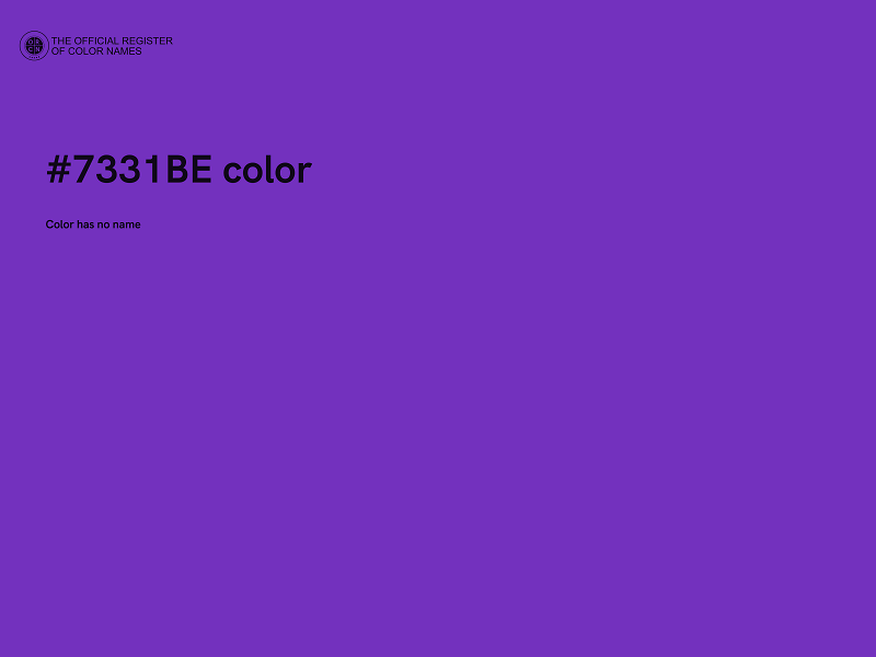 #7331BE color image