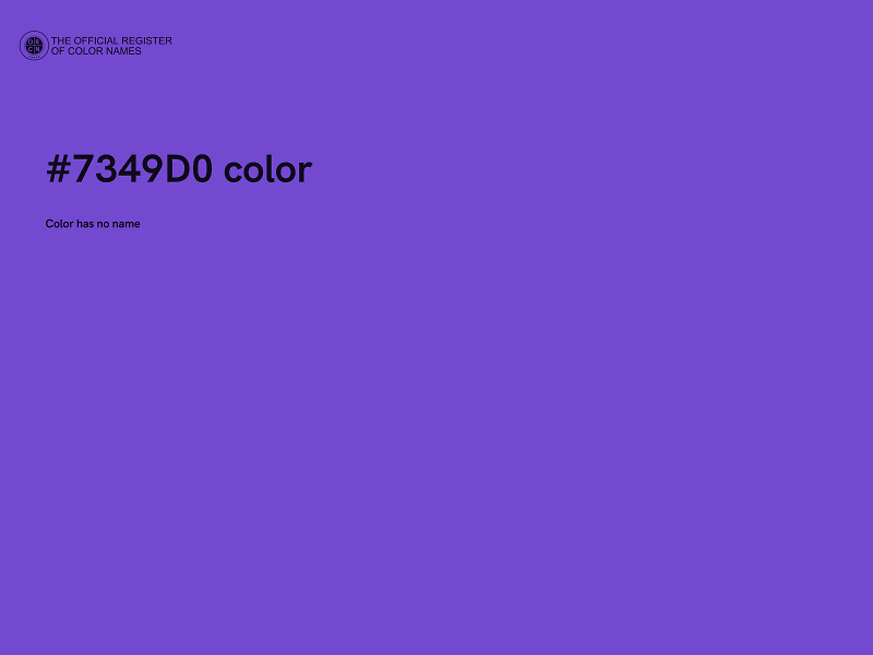 #7349D0 color image