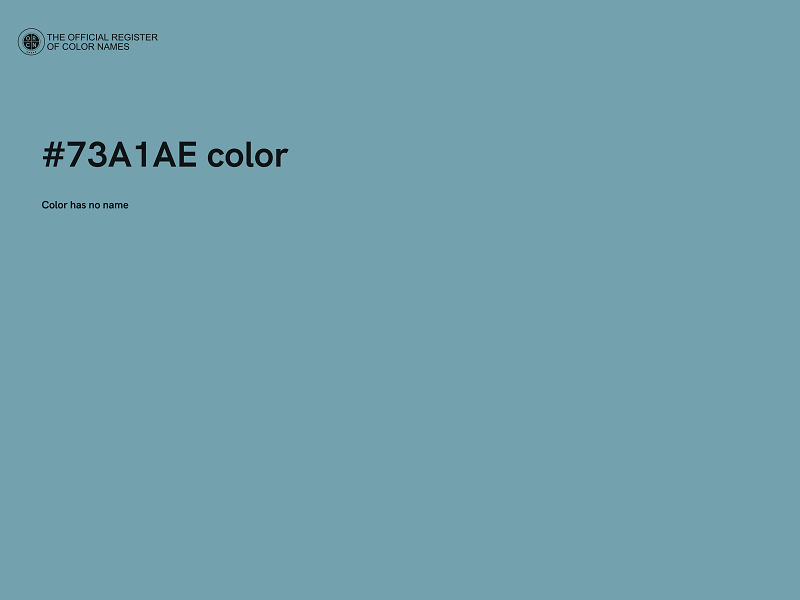 #73A1AE color image