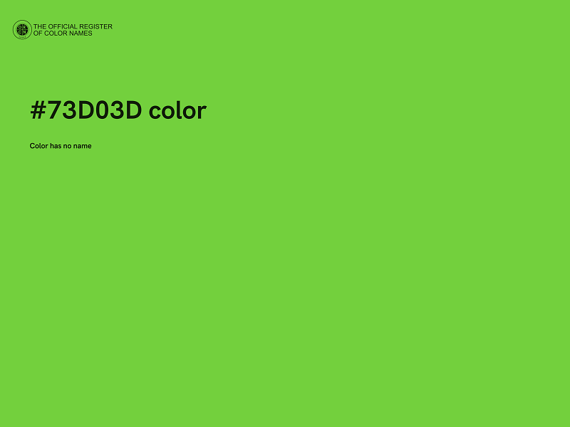 #73D03D color image