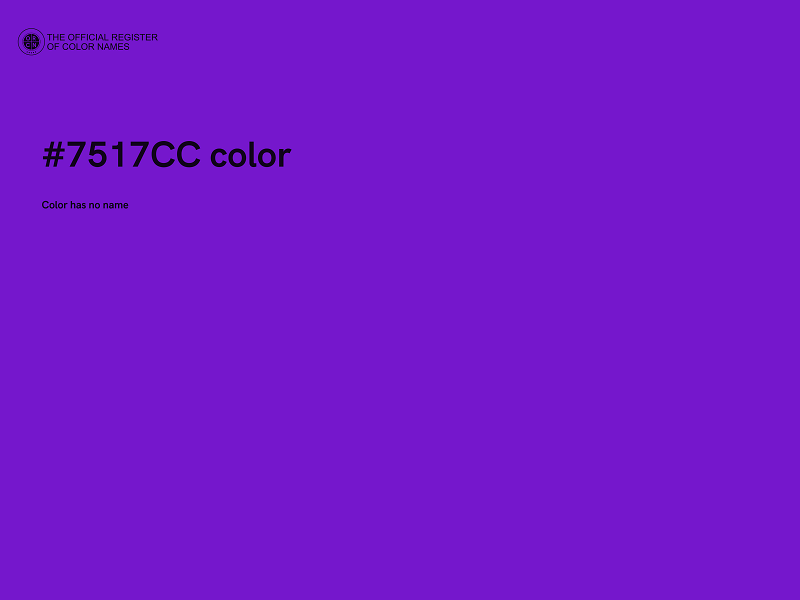 #7517CC color image