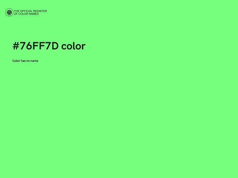 #76FF7D color image