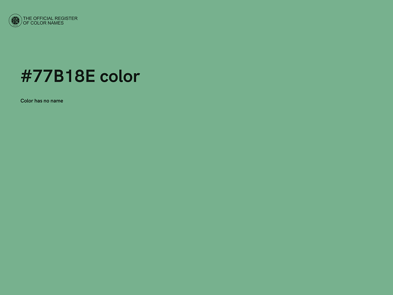 #77B18E color image