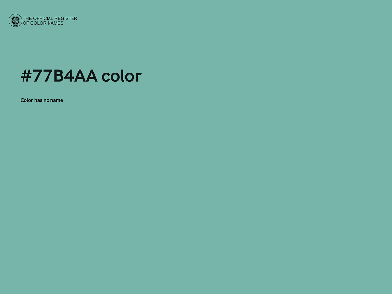 #77B4AA color image