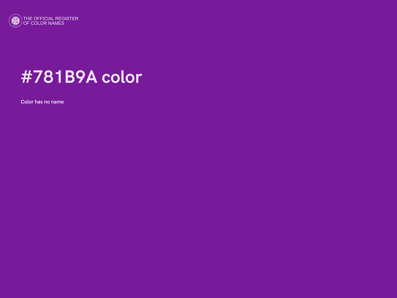 #781B9A color image