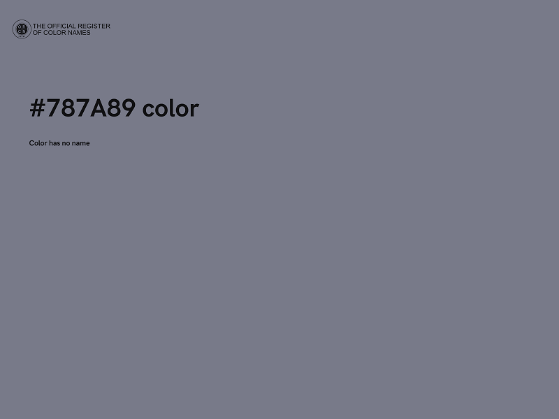 #787A89 color image