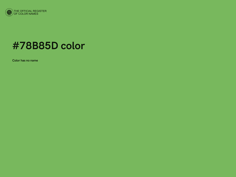 #78B85D color image