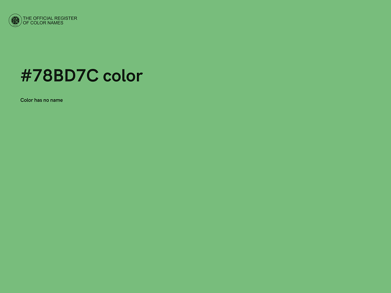 #78BD7C color image