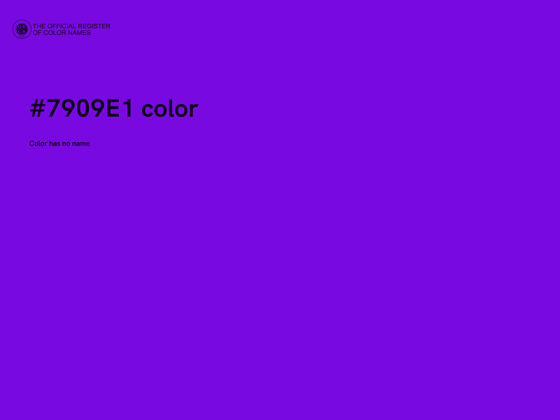 #7909E1 color image