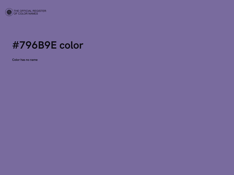 #796B9E color image