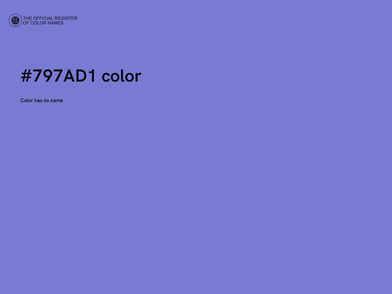 #797AD1 color image