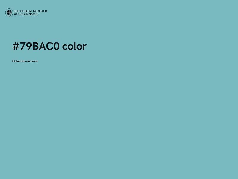 #79BAC0 color image