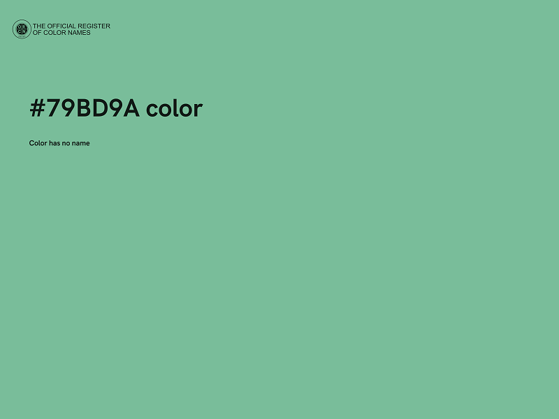 #79BD9A color image