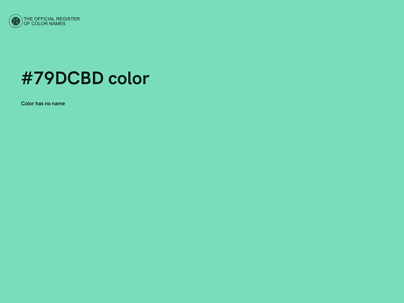 #79DCBD color image