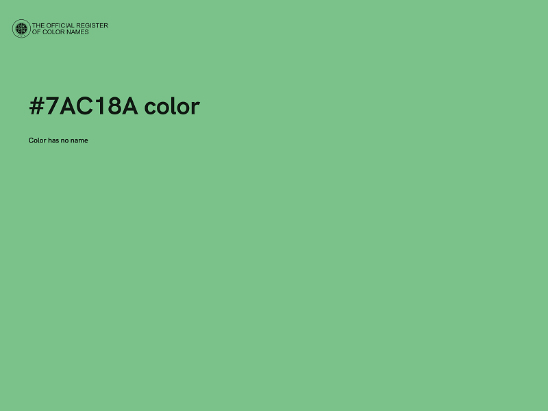 #7AC18A color image