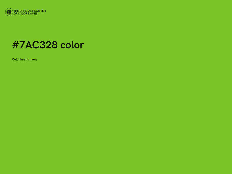 #7AC328 color image