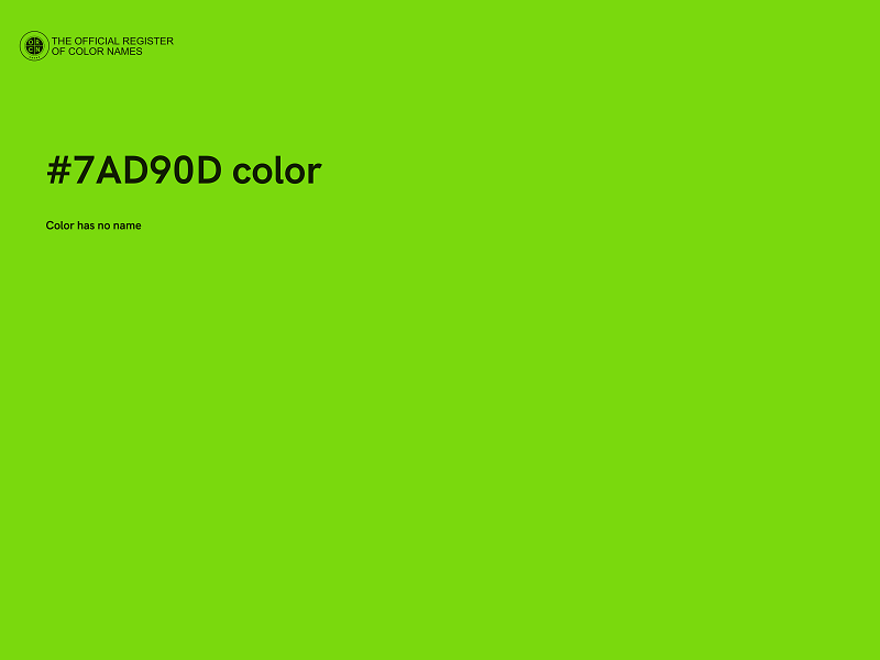 #7AD90D color image