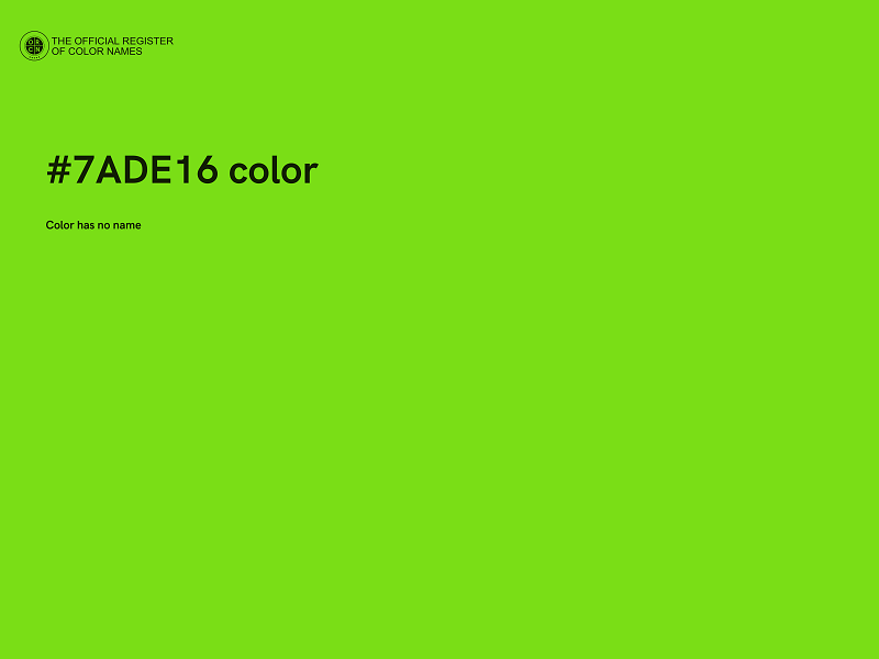 #7ADE16 color image