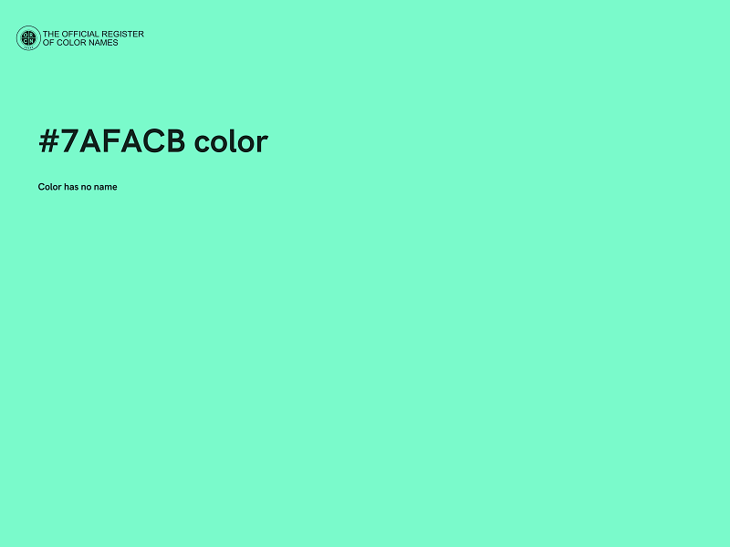 #7AFACB color image